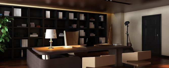 تصميم داخلي للمكاتب.