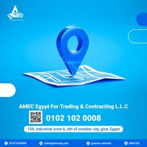The company's headquarters have been opened In plot number 159 industrial zone 6 in the city of 6th of October - Giza