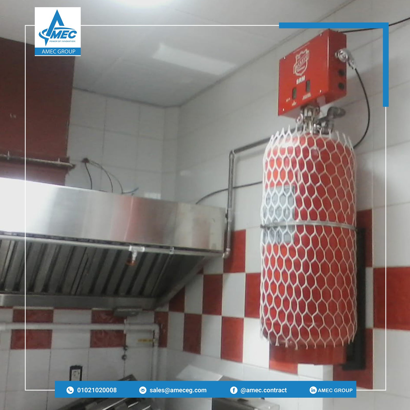 Supply and install fire fighting system in kitchens