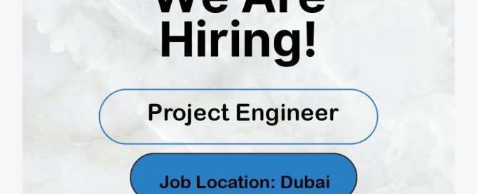 Amec Innova is looking for Project Engineer join to our team in Dubai