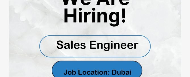 Amec Innova is looking for Sales Engineer join to our team in Dubai